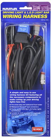 12V Driving Light Wiring Harness