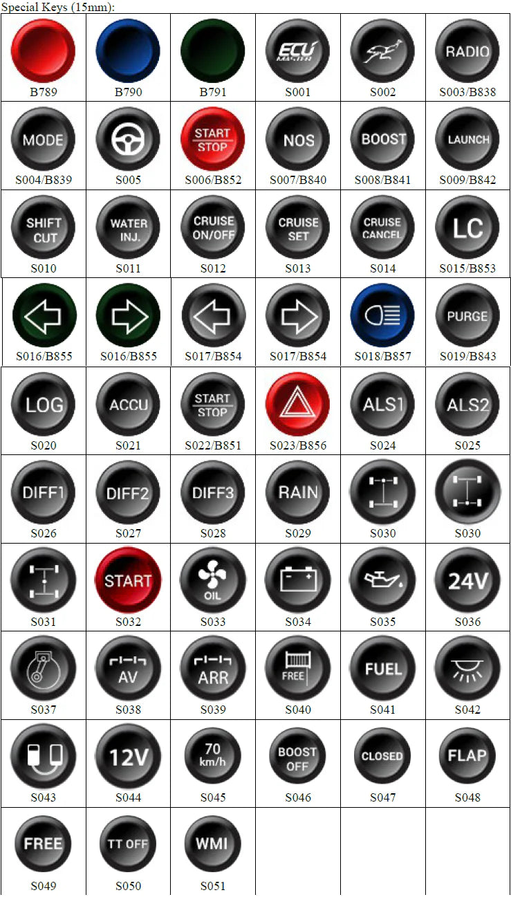 ECU Master CAN Keypad 8