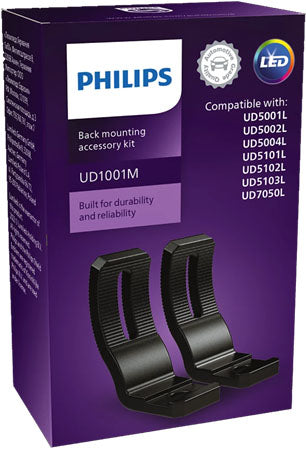 Driving Light Rear Rail Mount Brackets
