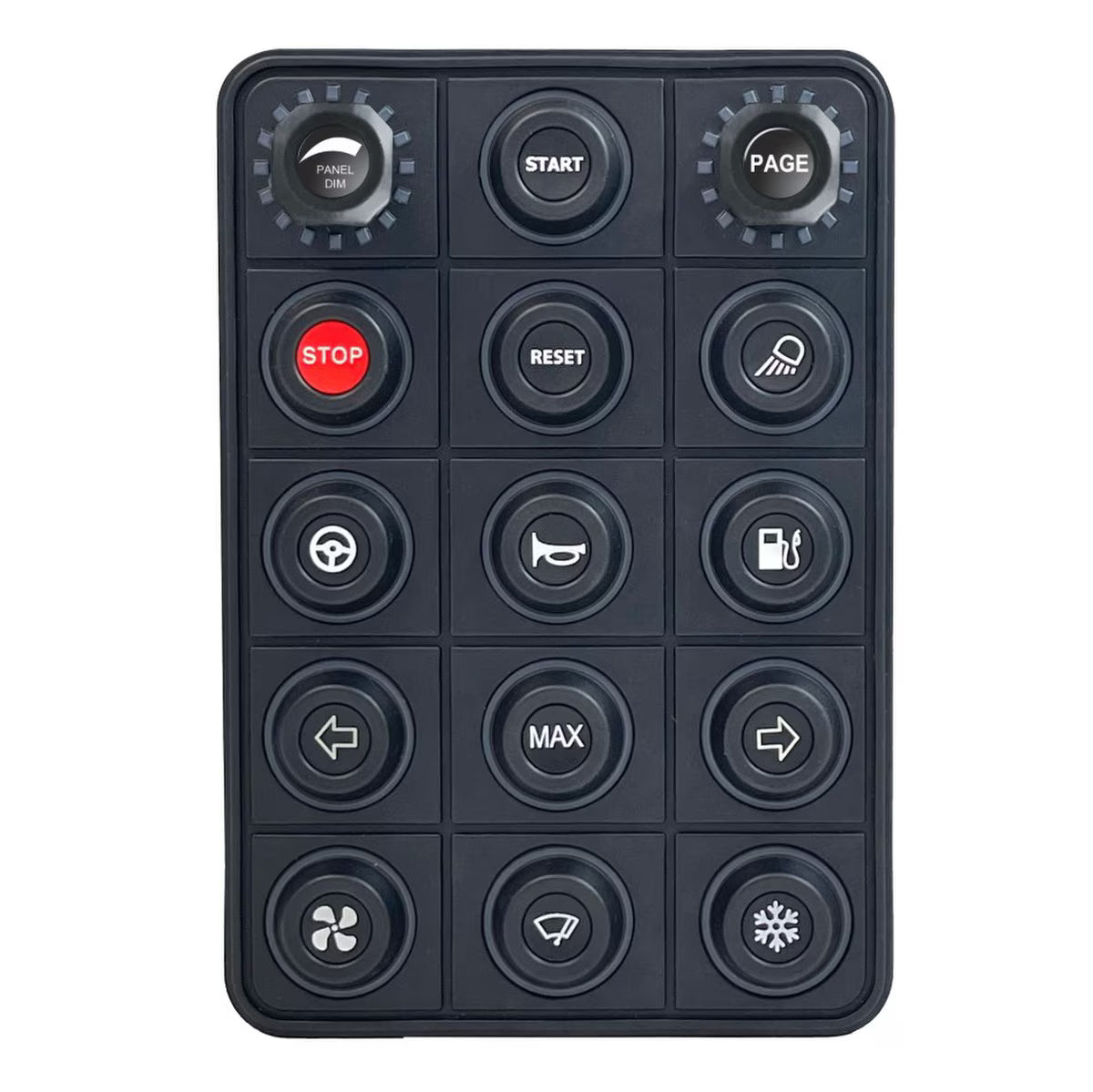 Link ECU CAN Keypad 15 Button + 2 Rotary Knobs