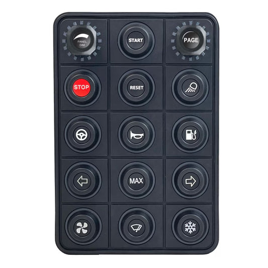 Link ECU CAN Keypad 15 Button + 2 Rotary Knobs